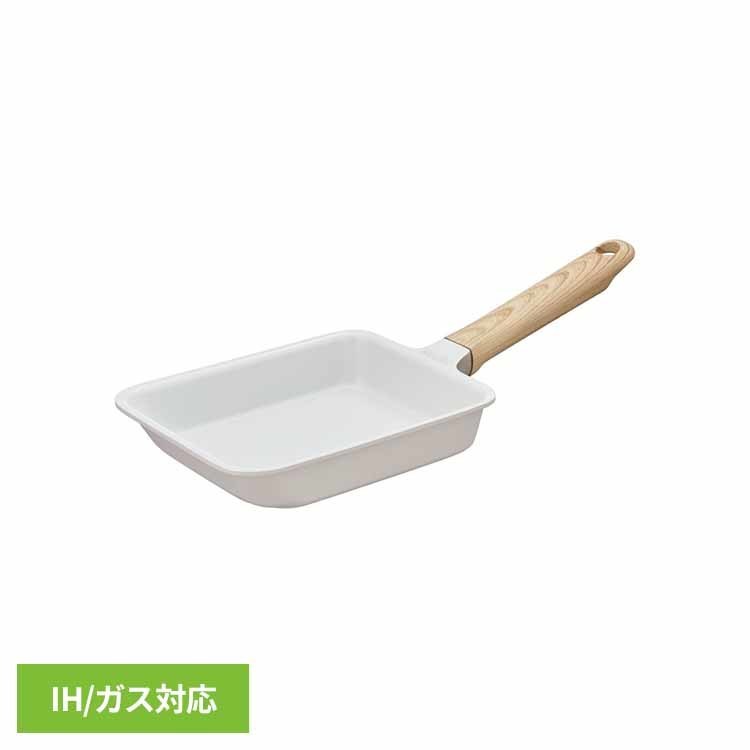 Rakuten - セラプロテクトシリーズ玉子焼きフライパン KFOグレージュ グレージュ KFO-013E GGフライパン サーモス IH ガス 洗いやすい セラミックコーティング 軽い 軽量 焦げ付きにくい おしゃれ サーモス株式会社
