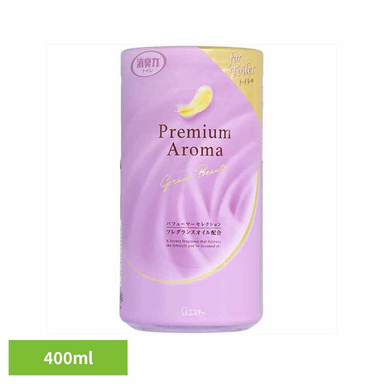 トイレの消臭力 Premium Aroma グレイスボーテ 52686トイレの消臭力PA 芳香消臭 トイレ用 エステー グレイスボーテ 置き型 プレミアムアロマ まとめ買い 消臭力 香り調節可能