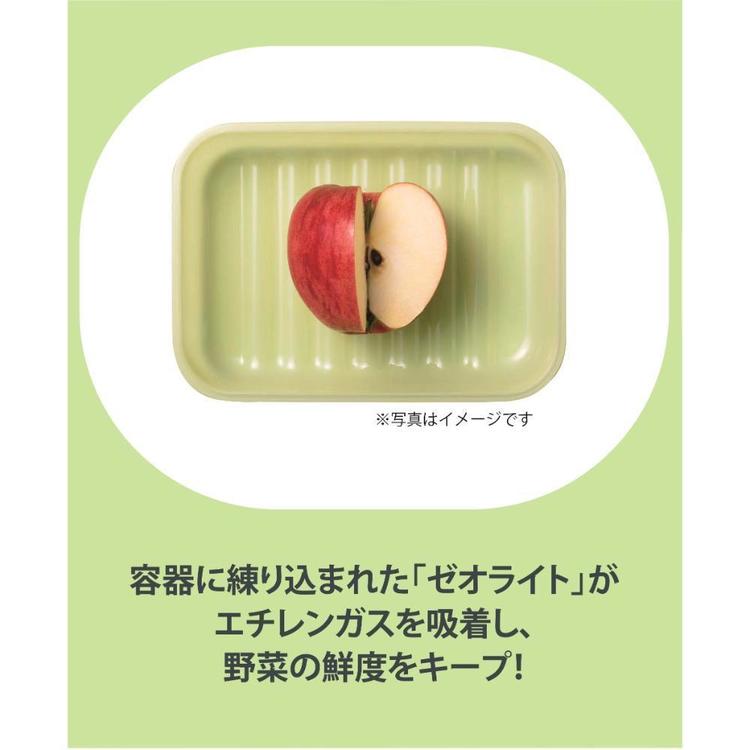 ベストコ 保存容器 760ml 鮮度保持 長方形 グリーン ロック＆ロック キープフレッシュ 食洗機・電子レンジ 対応 HLE5300NCR グリーン HLE5300NCR保存容器 鮮度保持 野菜保存 電子レンジ 食洗機 抗菌 冷凍 ロック＆ロック LIV PLUS ベストコ LIV PLUS[2603SE]