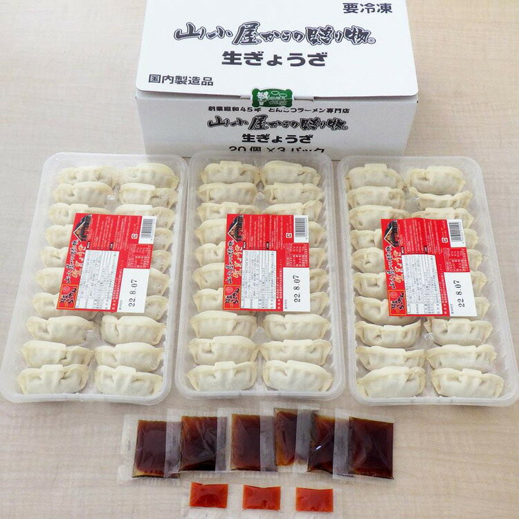 収納・家具・寝具の収納宅配館の山小屋からの贈り物冷凍生ぎょうざ ぎょうざ 筑豊 セット 山小屋 冷凍 セット タレ付き 柚子胡椒 本格的 簡単 ワイエスフード（株） 【TD】 【代引不可】[2608SX]｜アングル2