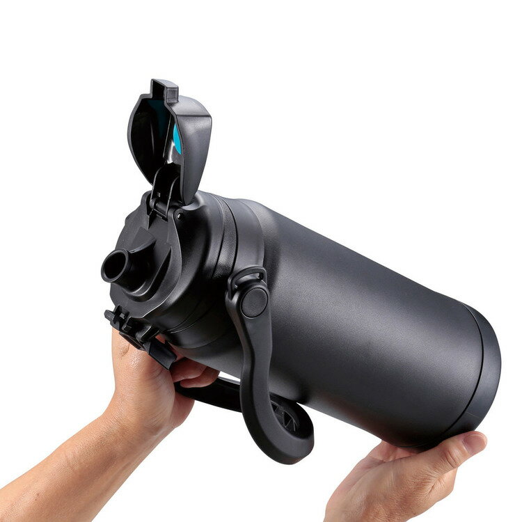 水筒 2.3L 保冷専用 HDボトル UE-3500 UE-3501CAPTAINSTAG キャンプ アウトドア レジャー ウォータージャグ 真空二重構造 保冷 ワンタッチ マグボトル 水筒 パール金属株式会社 ブラック ネイビー