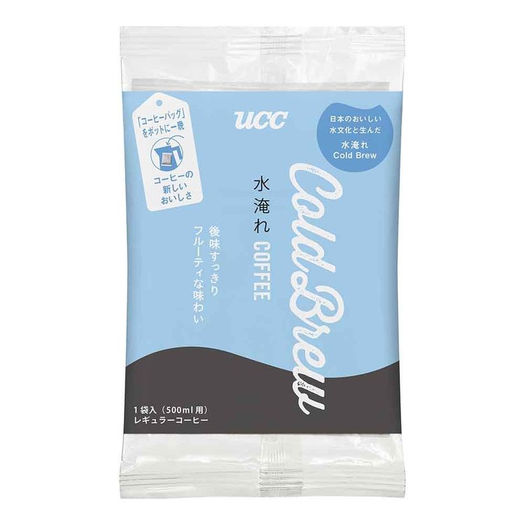 収納・家具・寝具の収納宅配館の【3個】UCC Cold Brew コーヒーバッグ 水淹れアイスコーヒー 4P 352049UCC レギュラーコーヒー 水淹れ コールドブリュー コーヒーバッグ コーヒー粉 アイスコーヒー 香りコク 水出し 簡単便利 Cold Brew(コールドブリュー)｜アングル2