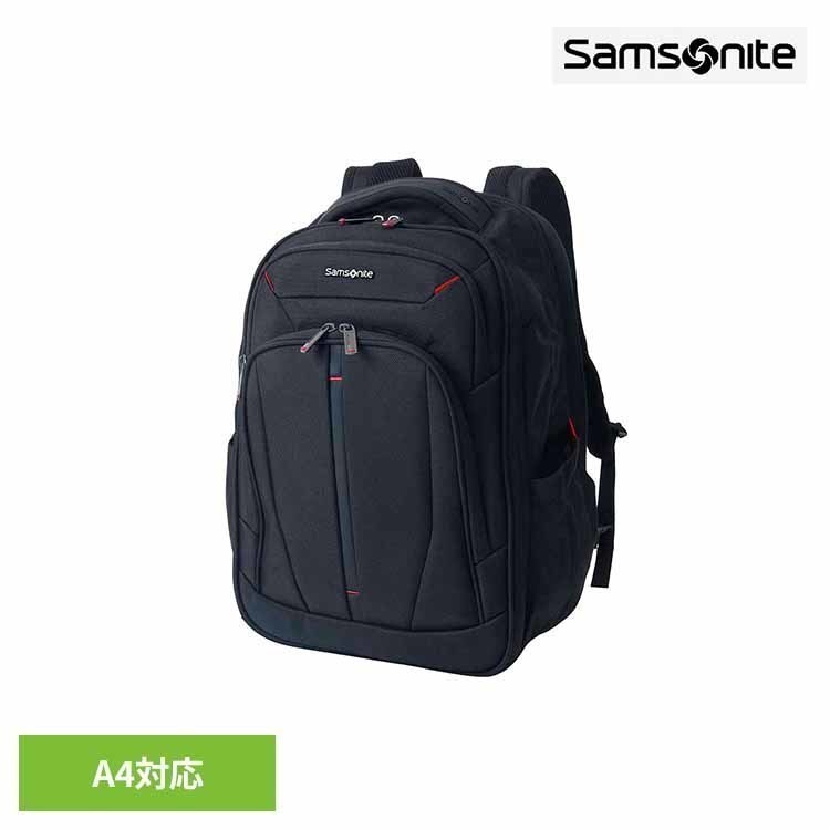 Samsonite - バックパック ブラック SAMSONITE サムソナイト ビジネスバッグ PC対応 A4対応 通勤用 仕事用 多機能 メンズ ブランド サムソナイト