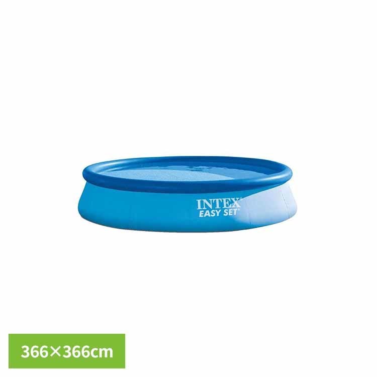 Rakuten - 【5％OFFクーポン★24日20時〜7日10時】イージセットプール INTEX プール 大型 家庭用 AGP ワンタッチ 組み立て不要 INTEX ビニールプール