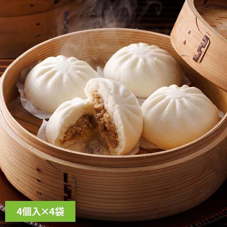 とんきっき 肉まん 16個 肉まん 中華まん 冷凍 中華 冷凍保存 時短 レンジ 【TD】 【代引不可】