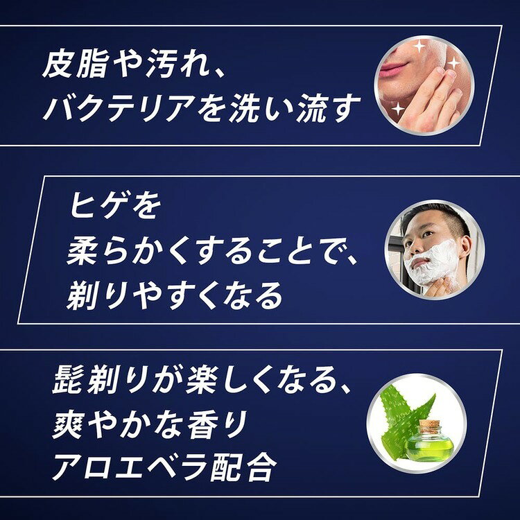 収納・家具・寝具の収納宅配館の【3個セット】Gillette PRO シェービングジェル Gillette ジレット じれっと P＆G Gillette[2608SX]｜アングル3
