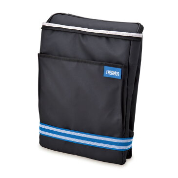 ソフトクーラー 15L ブラック REQ-015ソフトクーラー 保冷バッグ クーラーバッグ クーラーボックス 15L 折りたたみ 買い物 レジャー アウトドア キャンプ 運動会 サーモス THERMOS 【D】