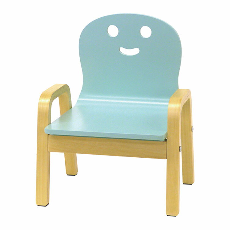 キコリの小イス MW−KK−SX子どもイス 木製家具 座りやすい 疲れにくい 姿勢 強度 丸みがあるイス 椅子 子ども椅子 子ども用チェア キッズチェア サックス ピンク ラベンダー ホワイト グレー さくら【D】