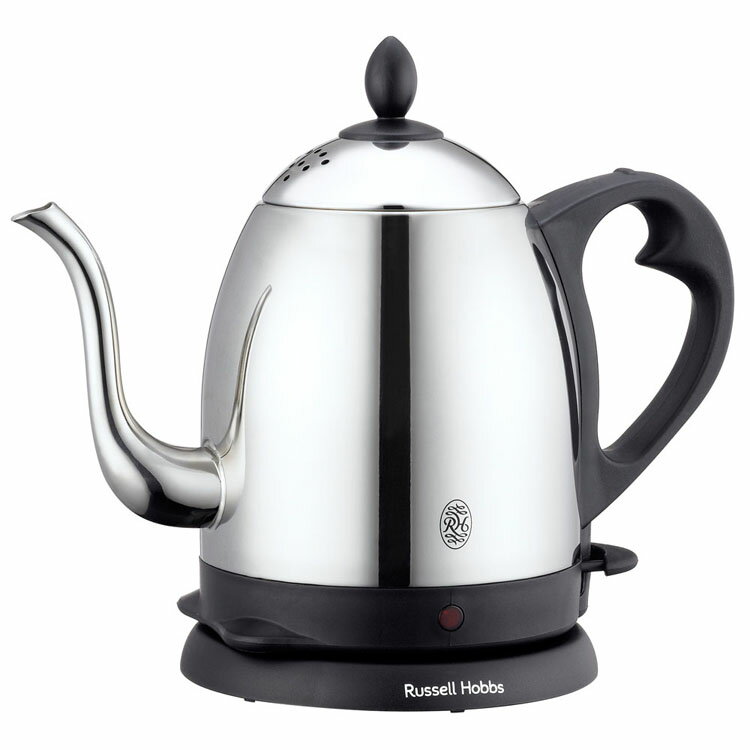 ラッセルホブス Russell Hobbs 電気ケトル カフェケトル ドリップケトル 細口タイプ 0.8L 正規販売店 7408JP送料無料 ラッセルホブス russell hobbs 電気ケトル イギリス おしゃれ かっこいい 新生活 ギフト 贈り物 【D】【B】