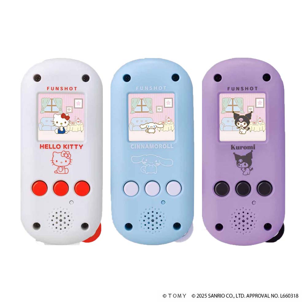 ＼全品P5倍★12:00~／FUNSHOT ハローキティ シナモロール クロミファンショット トイカメラ タカラトミー 誕生日 クリスマス プレゼント 子供 子ども こども キッズ 小学生 サンリオ サンリオキャラクターズ