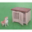 犬 小屋 屋外 犬舎 ボブハウス 950 ブラウン/ベージュ アイリスオーヤマ 【ペット用品・犬】[PTYS]