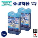 【送料無料】【2個セット】保冷剤 2個組 抗菌 仕様/ 幅11.5cm 奥行6.6cm 高さ20cm / 日本製 【氷点下 低温 持続 レジャー イベント アウトドア 釣り スポーツ 部活 防災 キャンプ ソロキャン お弁当 水筒 部活 クラブ ゴルフ】