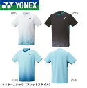 ヨネックス YONEX ウエア ユニゲームシャツ(フィットスタイル) 10604 バドミントン・テニス