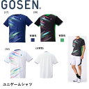 ゴーセン GOSEN ウエア ゲームシャツ T2400 バドミントン・テニス