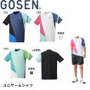 ゴーセン GOSEN ウエア ゲームシャツ T2406 バドミントン・テニス