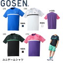 ゴーセン GOSEN ウエア ゲームシャツ T2408 バドミントン・テニス