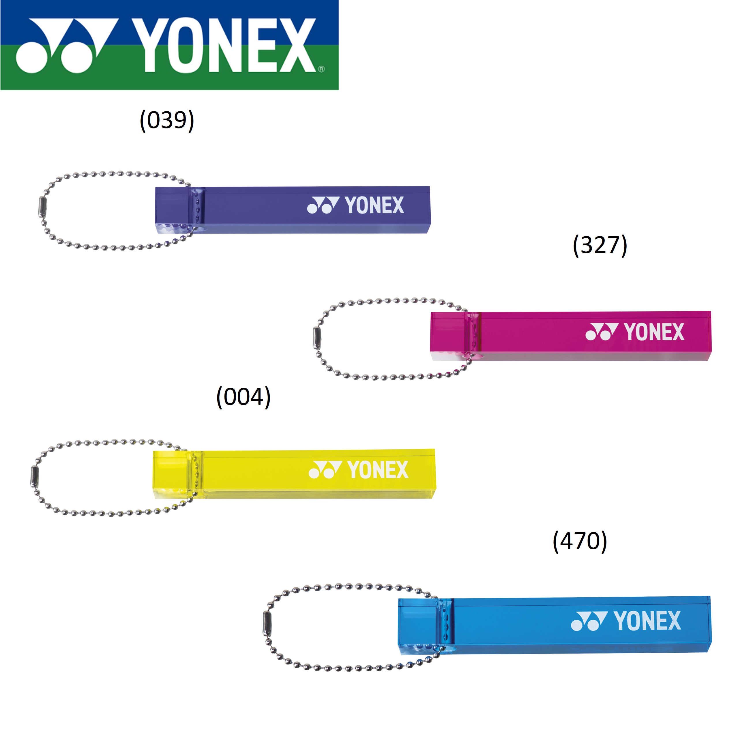 ヨネックス YONEX アクセサリー アクリルキーホルダー AC504 バドミントン・テニス