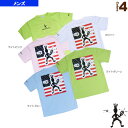 [バルデマッチ テニス・バドミントン ウェア（メンズ/ユニ）]Tシャツ（Yippee-USA）／メンズ（BM-JM1612）