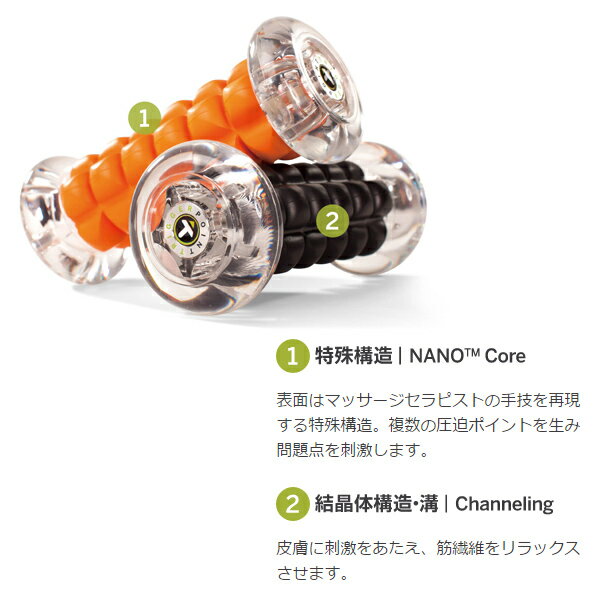 トリガーポイント オールスポーツトレーニング用品 ナノ フットローラー 04417
