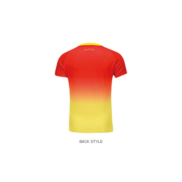 [リーニン テニス・バドミントン ウェア（メンズ/ユニ）]ゲームシャツ／ユニセックス（AAYL041）