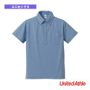 店内全品ポイント2倍【マラソン期間中】 ユナイテッドアスレ ライフスタイル ウェア（メンズ/ユニ） 5.3オンス ドライカノコ ユーティリティーポロシャツ／XXXXLサイズ（5051-01）