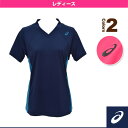 アシックス テニス・バドミントンウェア(レディース) クラブトップ/レディース(142625)