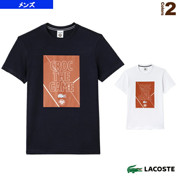 [ラコステ テニス・バドミントン ウェア（メンズ/ユニ）]『Roland Garros』 Tシャツ／半袖／メンズ（TH2144）