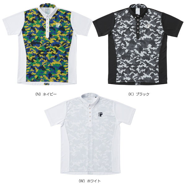 [ローチェ（roche） テニス・バドミントン ウェア（メンズ/ユニ）]ゲームポロシャツ／メンズ（R8S01S）