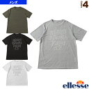 [エレッセ テニス・バドミントン ウェア（メンズ/ユニ）]ハンドライティングティーシャツ／Handwriting Tee／メンズ（EM18106）