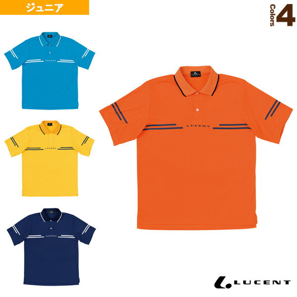 [ルーセント テニスジュニアグッズ]ゲームシャツ／ジュニア（XLP-846）