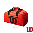 [ウィルソン テニス バッグ]WILSON DUFFEL SMALL INFRARED（WRZ847991）