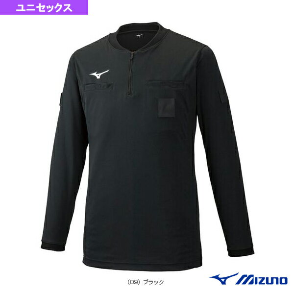 ■商品情報 商品名[ミズノ サッカー ウェア（メンズ/ユニ）]レフリーシャツ／長袖／ユニセックス（P2MA9A02） メーカー名ミズノ カラー（09）ブラック サイズS, M, L, XL, 2XL 素材ポリエステル100％ 後丈L寸：75cm 胸回りL寸：104cm 生産国日本 ■メーカー希望小売価格はメーカーカタログに基づいて掲載しています■商品詳細情報 仕様と特徴スリムシルエットに生まれ変わったレフリーウェア。両袖に面ファスナー仕様の長袖シャツ。※こちらユニセックスの商品になります。商品規格は男性サイズです。女性の方の場合は、ワンサイズ程度小さめか適合/規格サイズもご参考のうえお選び下さい。 テクノロジー【SlimFit】体のラインに沿った細身のシルエット