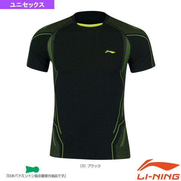 [リーニン テニス・バドミントンウェア メンズ/ユニ ]中国ナショナルチームゲームシャツ／ユニセックス AAYN313 