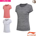 リーニン バドミントンウェア(レディース) トレーニングTシャツ レディース ATSN032