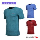リーニン テニス・バドミントンウェア(メンズ/ユニ) トレーニングTシャツ/ユニセックス(ATSN051)
