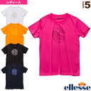 [エレッセ テニス・バドミントン ウェア（レディース）]テニスボールティー／Tennis Ball Tee／レディース（EM19301L）