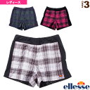 [エレッセ テニス・バドミントン ウェア（レディース）]ベースラインウインターショーツ（P）／Baseline Winter Shorts（P）／レディース（EW29307P）