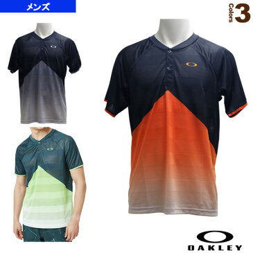 [オークリー テニス・バドミントン ウェア（メンズ/ユニ）]ZC RADICAL HENRY／ヘンリーネックゲームシャツ／メンズ（458147JP）