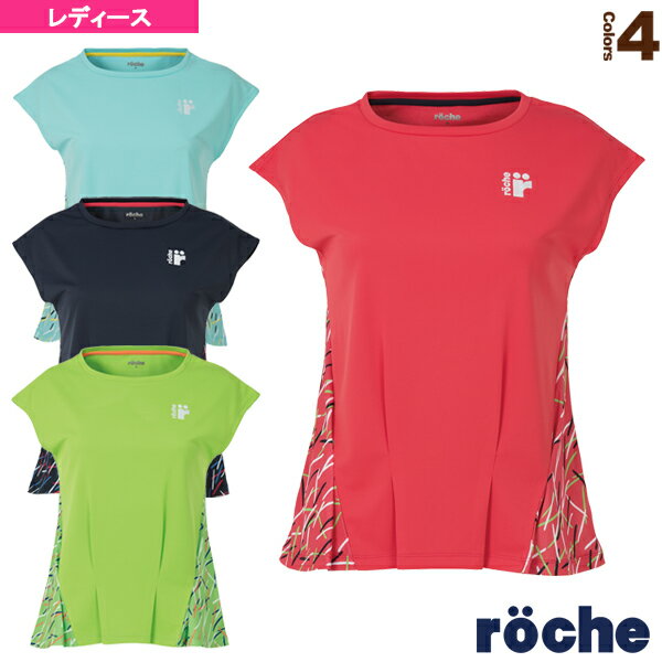 [ローチェ（roche） テニス・バドミントン ウェア（レディース）]ゲームシャツ／レディース（RA351）