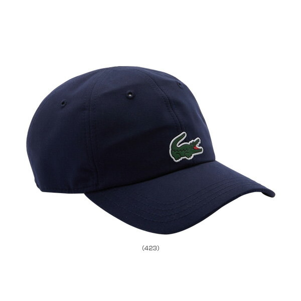 [ラコステ テニス アクセサリ・小物]NOVAK DJOKOVIC／フロントワニロゴキャップ／メンズ（RK2450L）