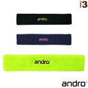 ■商品情報 商品名[アンドロ 卓球 アクセサリ・小物]アンドロ ヘッドバンド／ANDRO HEADBAND（560023001） メーカー名アンドロ カラー（001）ブラック×イエロー, （002）ネイビー×ピンク, （003）ネオンイエロー×ブラック サイズ4×20.5cm 素材ポリエステル80％、綿20％ 生産国日本 ■メーカー希望小売価格はメーカーカタログに基づいて掲載しています■商品詳細情報 仕様と特徴●肌触りの良いパイル生地で、吸水速乾・抗菌防臭機能も備わっている高機能ヘッドバンド。 テクノロジー【EZ-DRYスペック（抗菌防臭、吸水速乾）】【JTTAルール適合商品】【公式大会で着用可能】