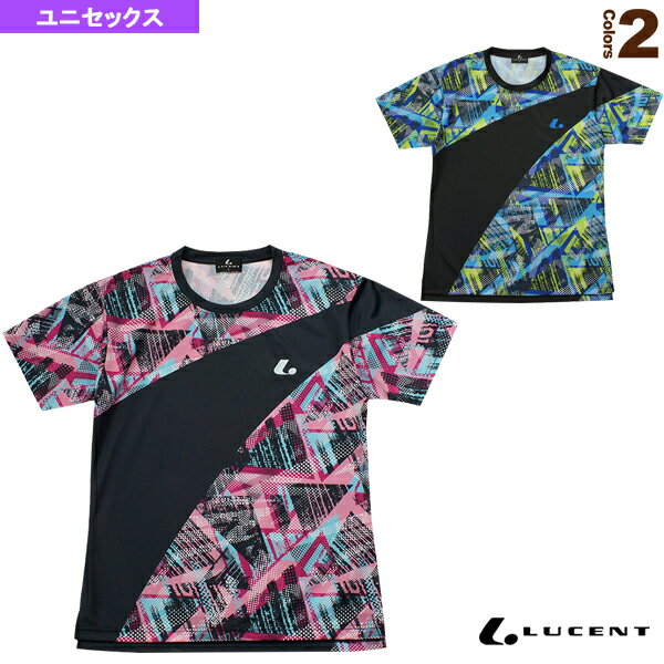 ルーセント テニスウェア（メンズ/ユニ） ゲームシャツ／襟なし／ユニセックス（XLH-328）