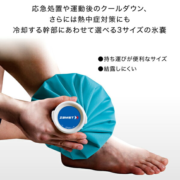 ザムスト オールスポーツサポーターケア商品 アイスバッグ Sサイズ 378101