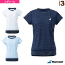 バボラ テニス・バドミントンウェア(レディース) PURE SHORT SLEEVE SHIRT/半袖ゲームシャツ/レディース(BWG2374)