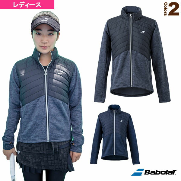 ■商品情報 商品名[バボラ テニス・バドミントンウェア（レディース）]VS PADDED JACKET／中綿ジャケット／レディース（BWT2170） メーカー名バボラ カラー（BK00）, （NV00） サイズM, L, XL 素材TAFFETA ／ ストレッチ ニット ■メーカー希望小売価格はメーカーカタログに基づいて掲載しています■商品詳細情報 特徴バボラVSジャパンの独自開発によるフラッグシップコレクション。優れた機能性とクールでスタイリッシュなデザインを追求。保温性とストレッチ性を兼ね備えた軽量中綿ハイブリッドジャケット。 テクノロジー【防風】【保温】【ストレッチ】