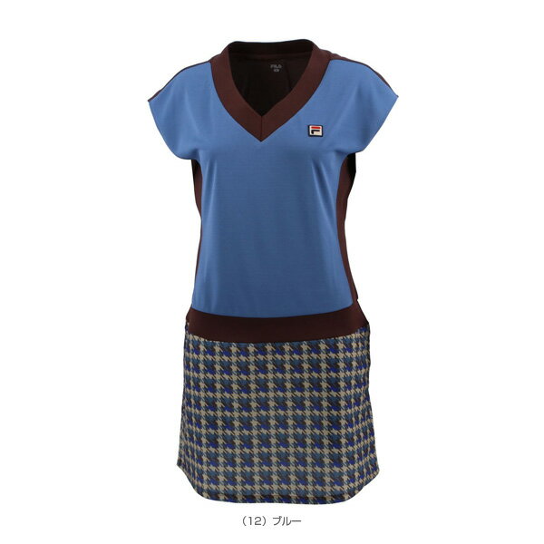 [フィラ テニス・バドミントン ウェア（レディース）]ワンピース／レディース（VL2515）