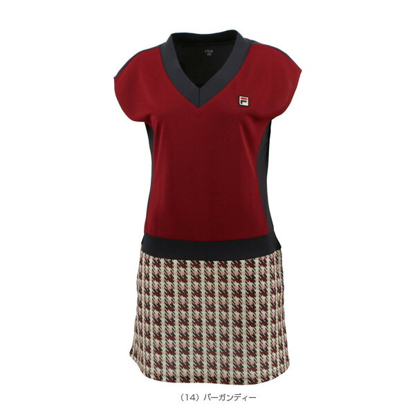 [フィラ テニス・バドミントン ウェア（レディース）]ワンピース／レディース（VL2515）