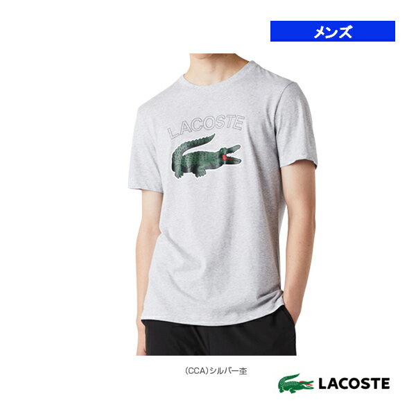 [ラコステ テニスウェア メンズ/ユニ ]リアルクロックグラフィックウルトラドライTシャツ／メンズ TH9299L 