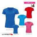 リーニン バドミントンウェア(レディース) トレーニングTシャツ レディース AHSR792