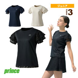 店内全品ポイント2倍【マラソン期間中】[プリンス テニス ジュニアグッズ]Tシャツ／ジュニア（WS3062）